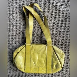 Elegant Yellow Shoulder Bag for Women